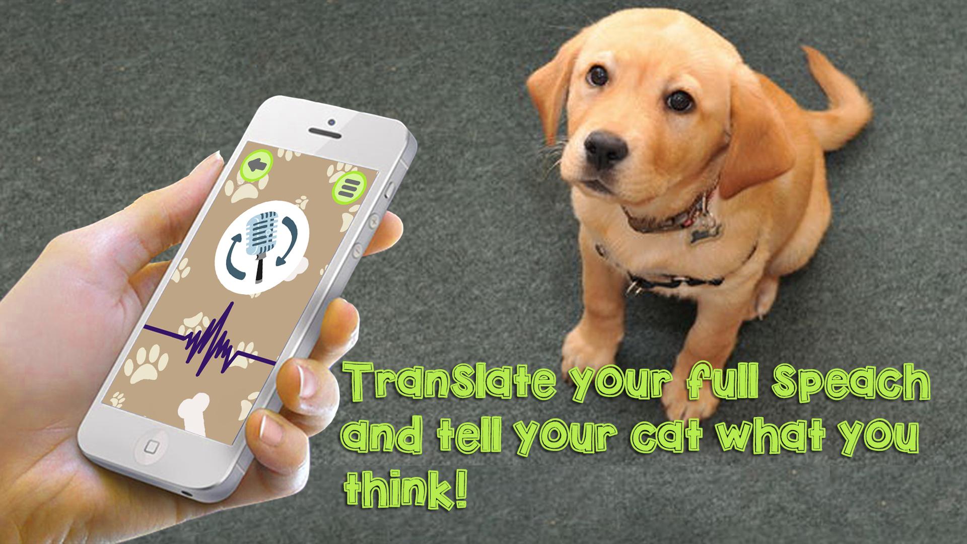 Dog Language Translator Simulator - Talk to Pet 1.3 Screenshot 1