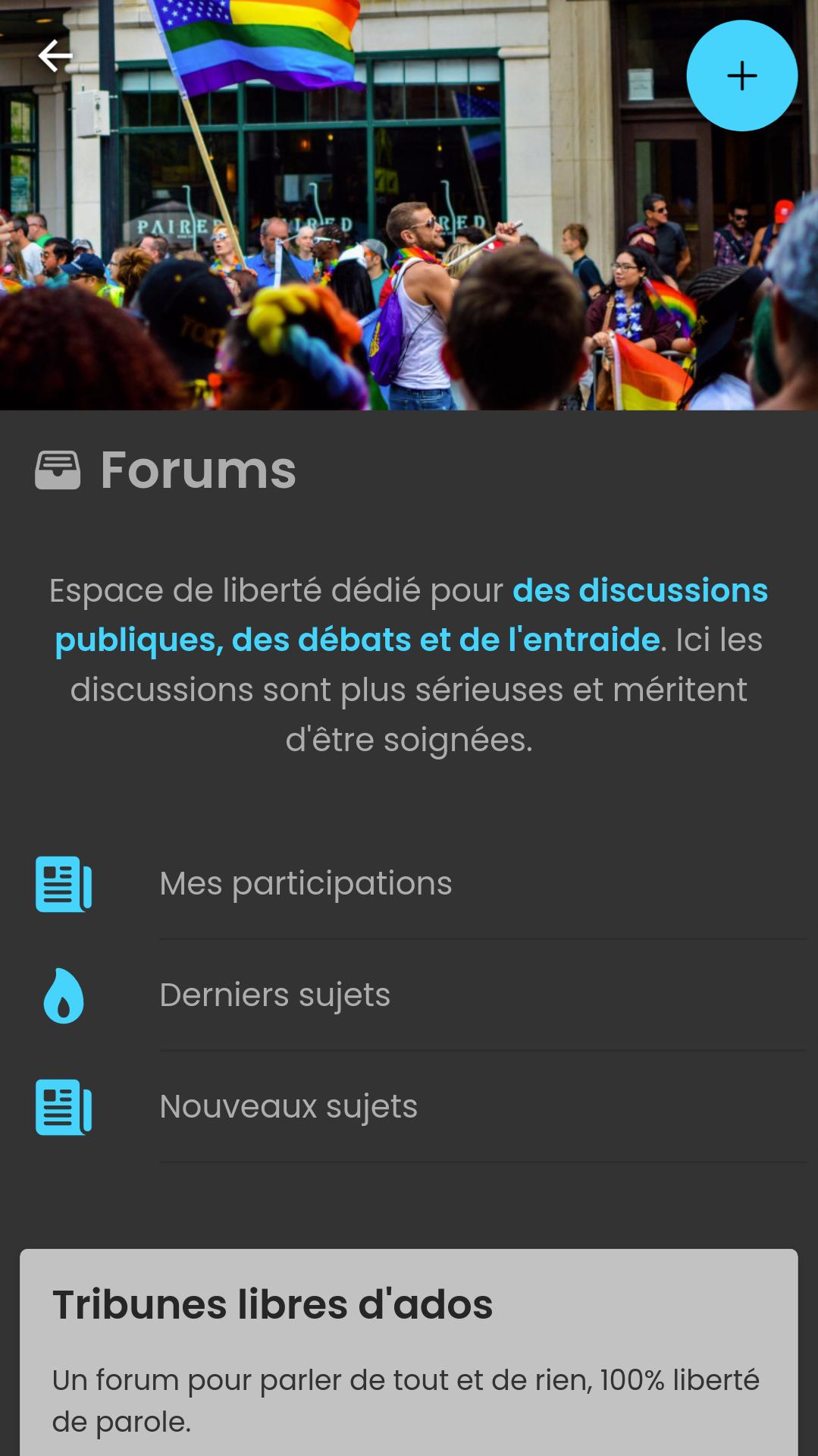 Rencontres Ados & Jeunes LGBT - AdoTolerant 2.0.1.1.0.0.3 Screenshot 4