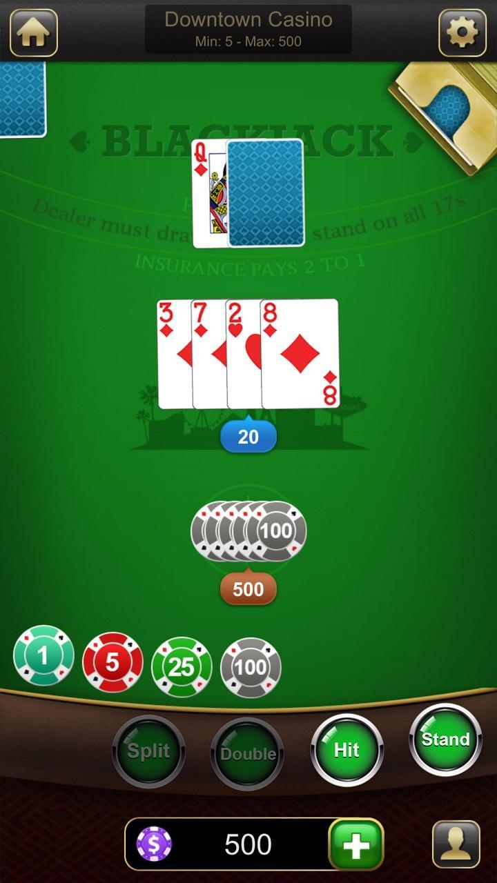 Blackjack 21 1.2.7 Screenshot 1