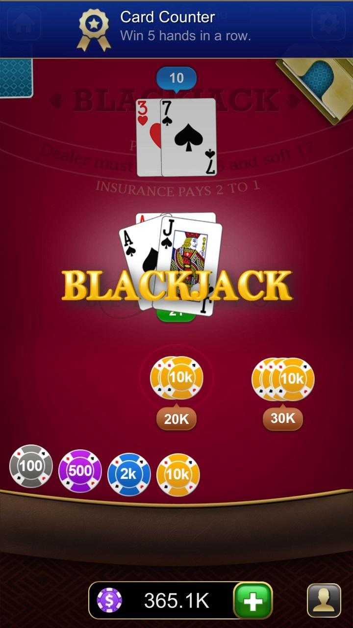 Blackjack 21 1.2.7 Screenshot 3