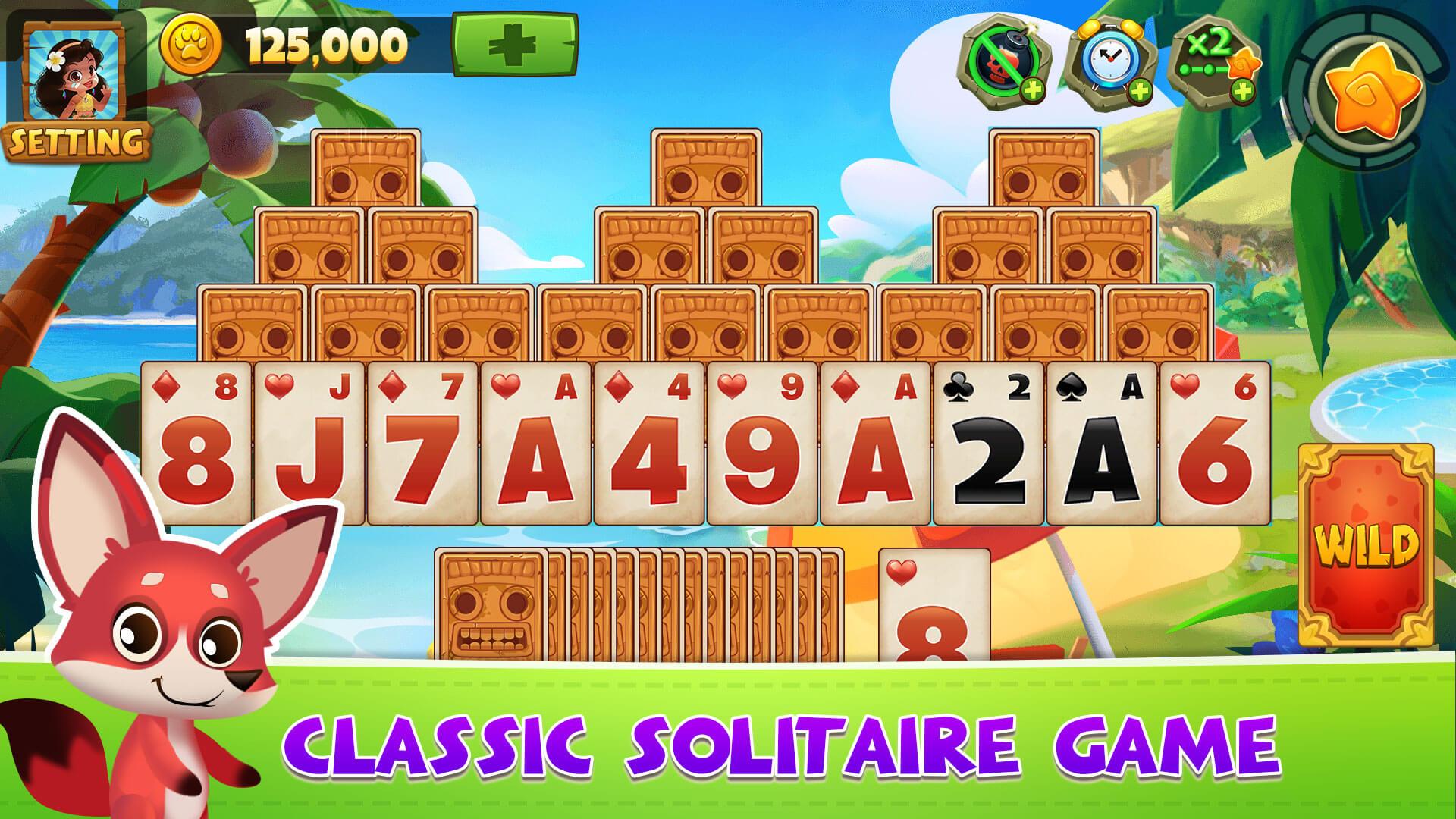 Solitaire TriPeaks Adventure - Free Card Game 2.2.8 Screenshot 1