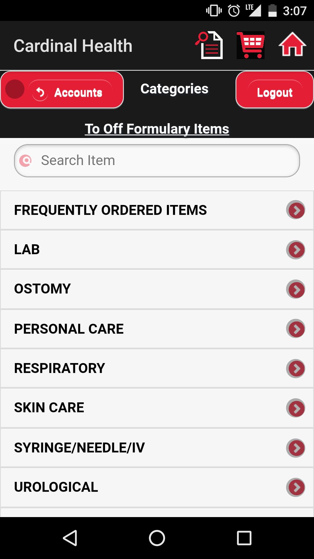 Cardinal Health at-Home HHA Android Back Btn Integration Screenshot 4