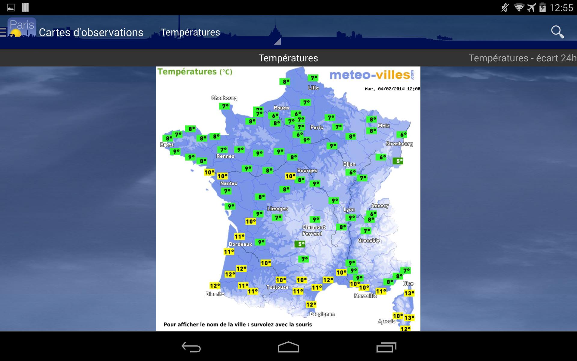 Météo Paris 3.7.0 Screenshot 13