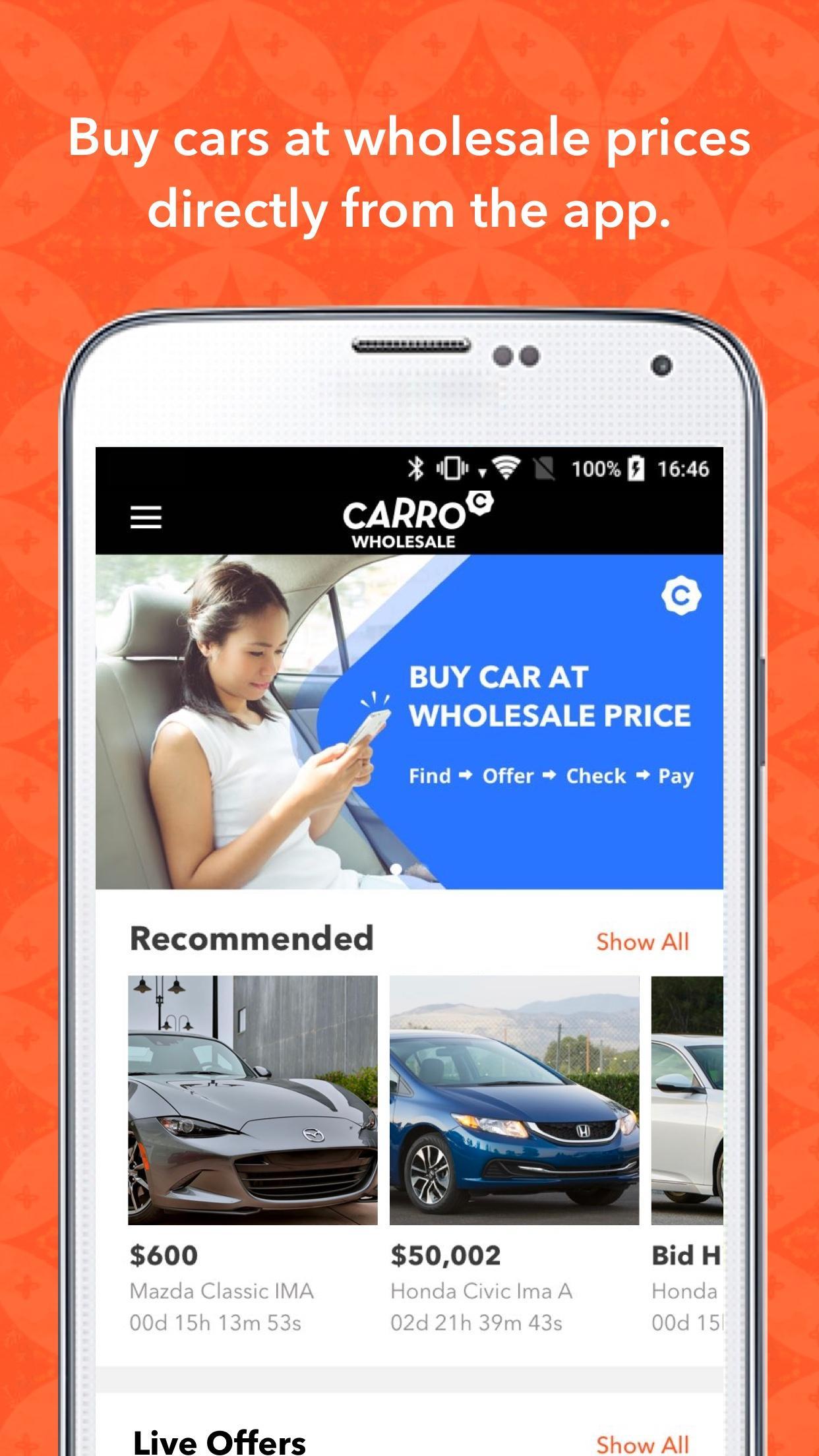 CARRO Wholesale 4.3.28 Screenshot 1