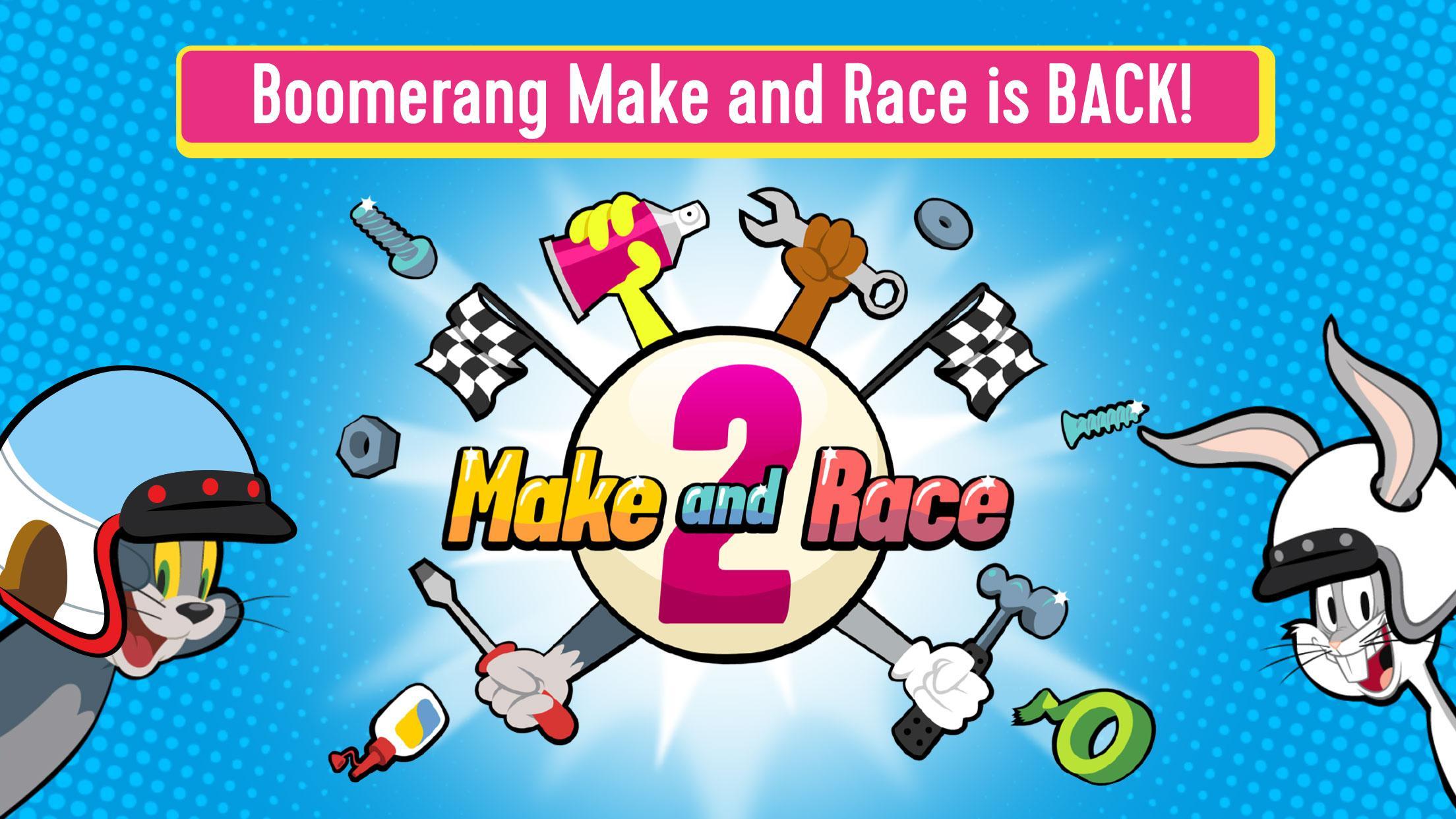 Boomerang Make and Race 2 - Cartoon Racing Game 1.1.2 Screenshot 1