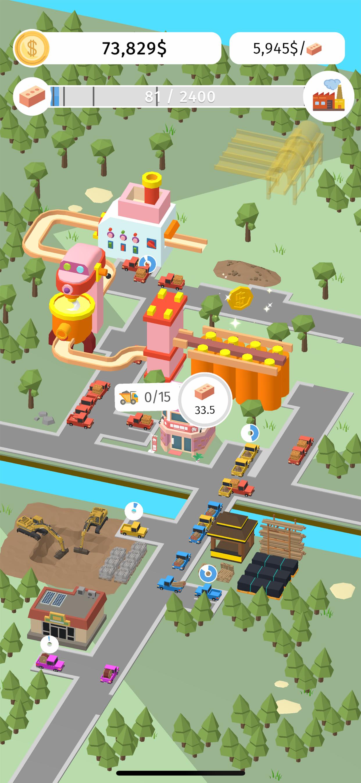 Idle Factories Builder Business Simulator Game 0.1.23 Screenshot 3