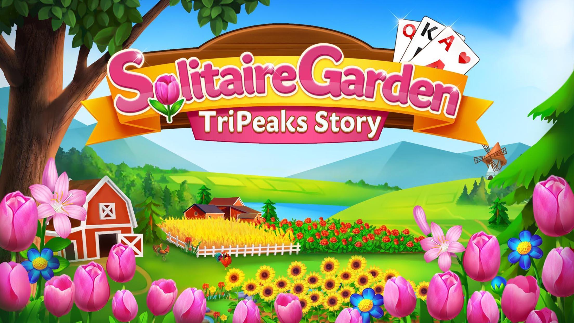 Solitaire Garden - TriPeaks Story 1.5.1 Screenshot 5