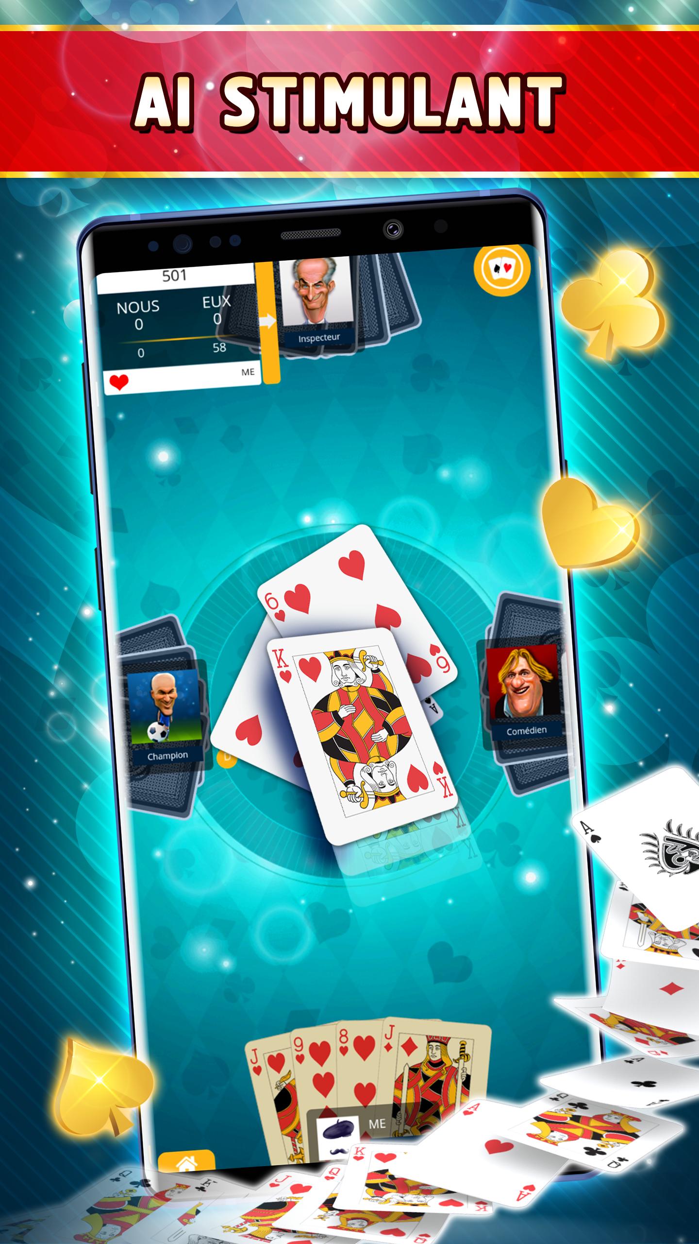 Belote Offline Single Player Card Game 2.0.23 Screenshot 2