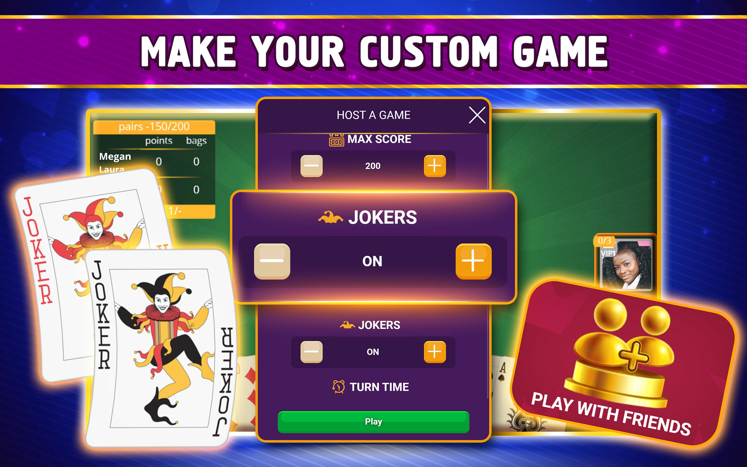 VIP Spades Online Card Game 3.7.5.100 Screenshot 12