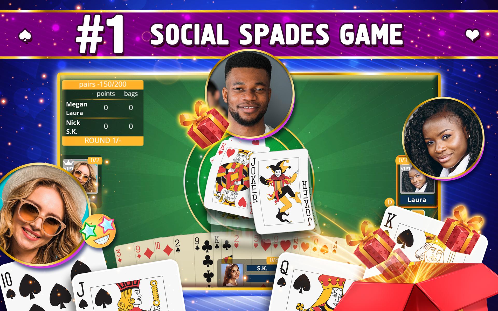 VIP Spades Online Card Game 3.7.5.100 Screenshot 17