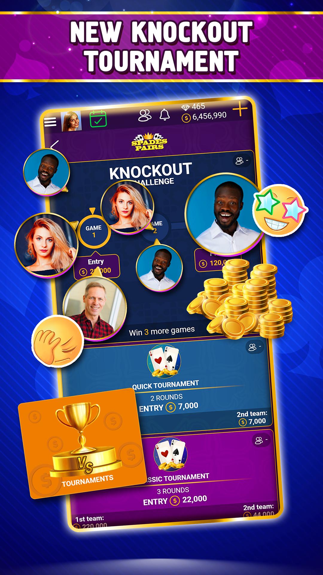 VIP Spades Online Card Game 3.7.5.100 Screenshot 6