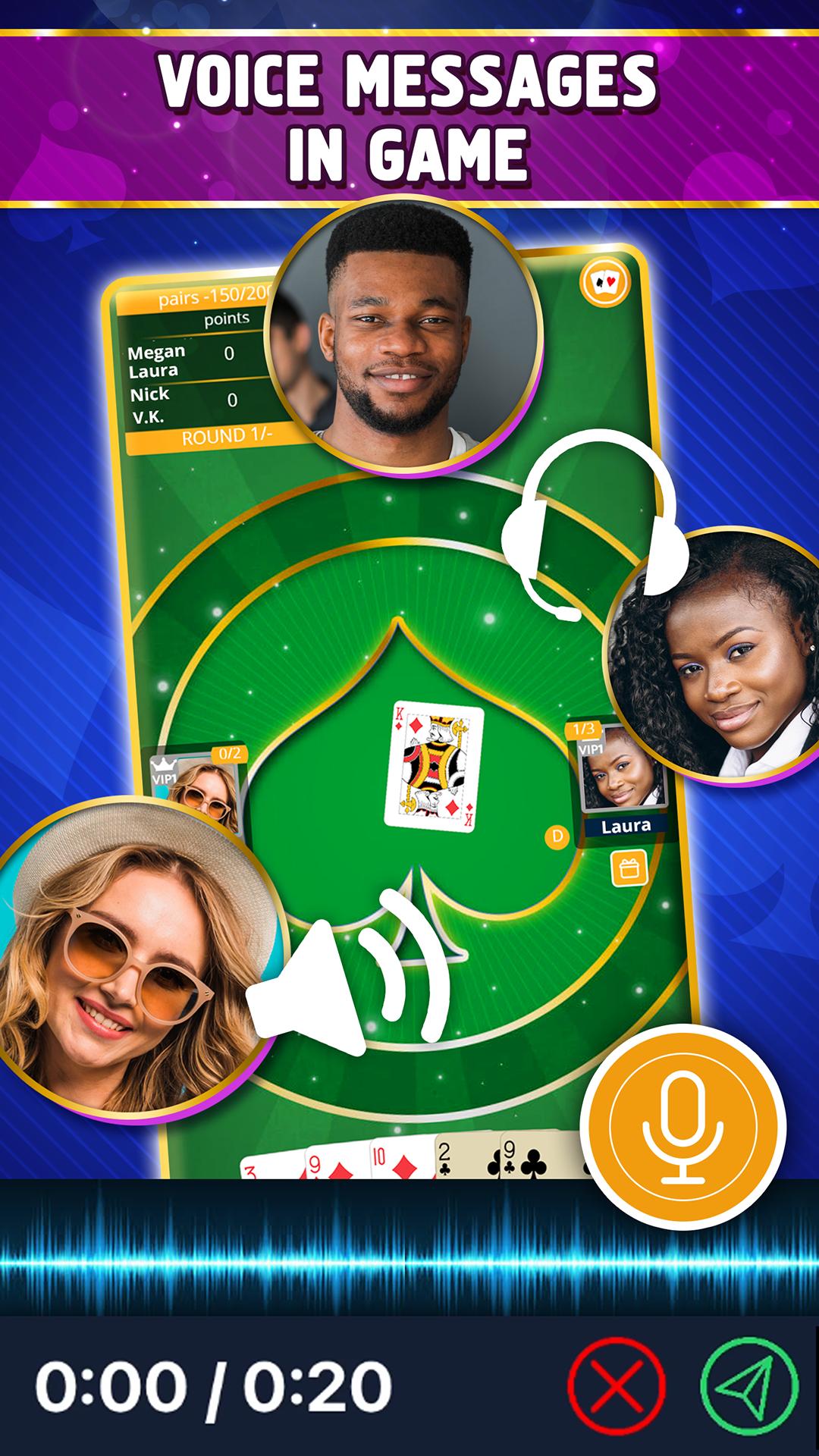VIP Spades Online Card Game 3.7.5.100 Screenshot 8