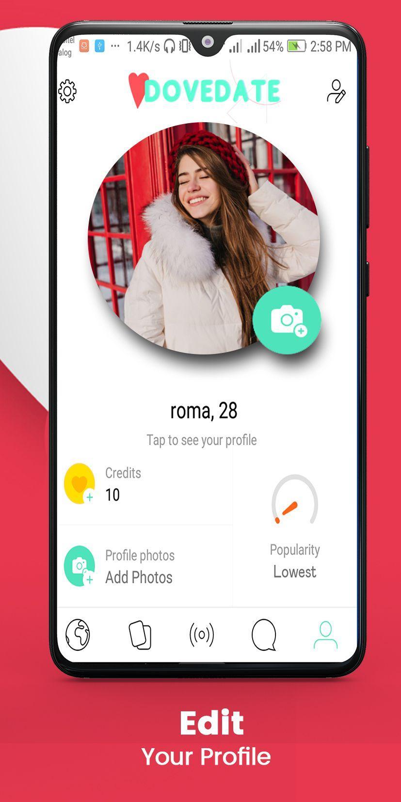 Dove Date- Dating Apps to Chat, Stream, & Date 1.0.9 Screenshot 3