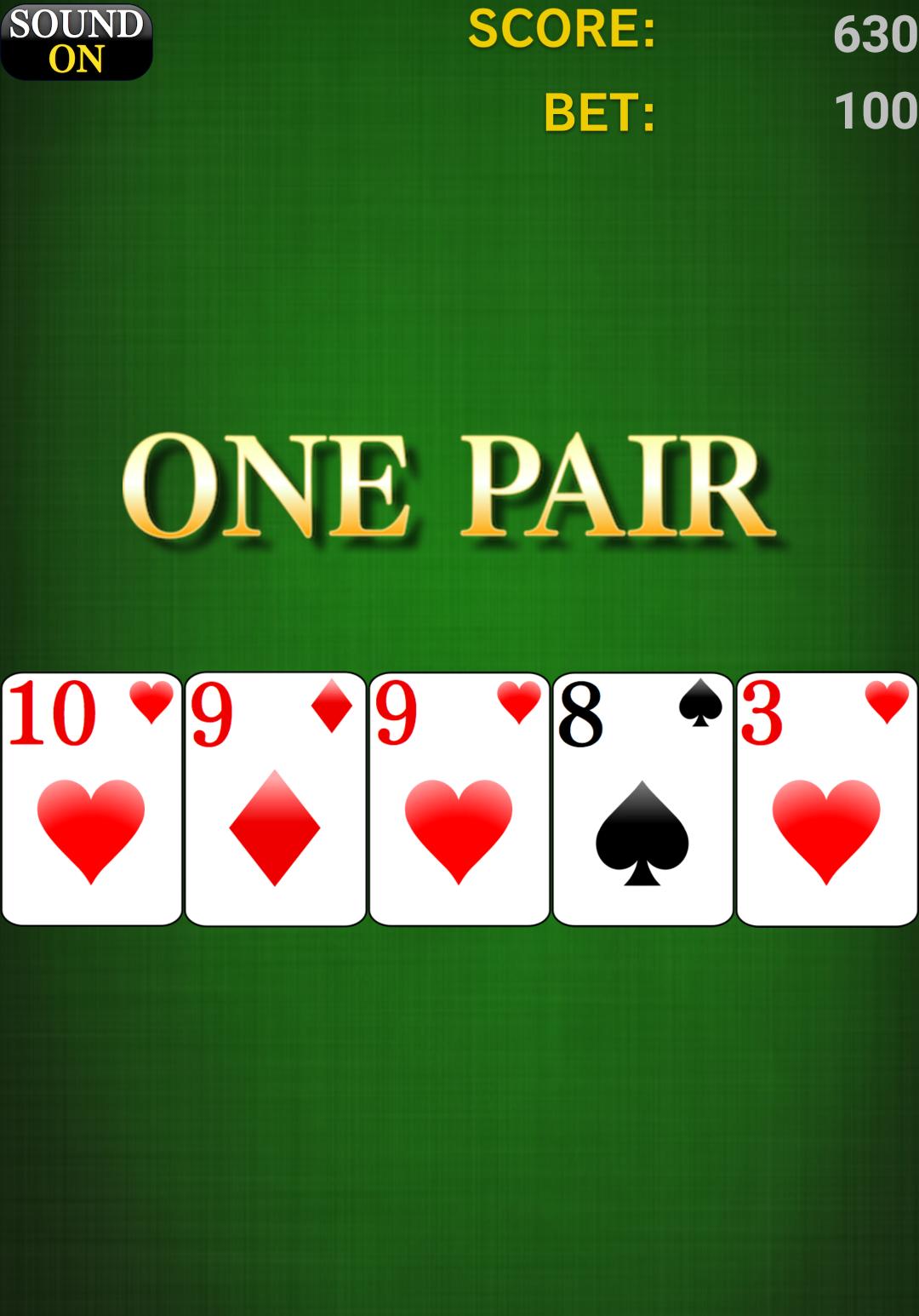 Poker [card game] 4.1 Screenshot 2