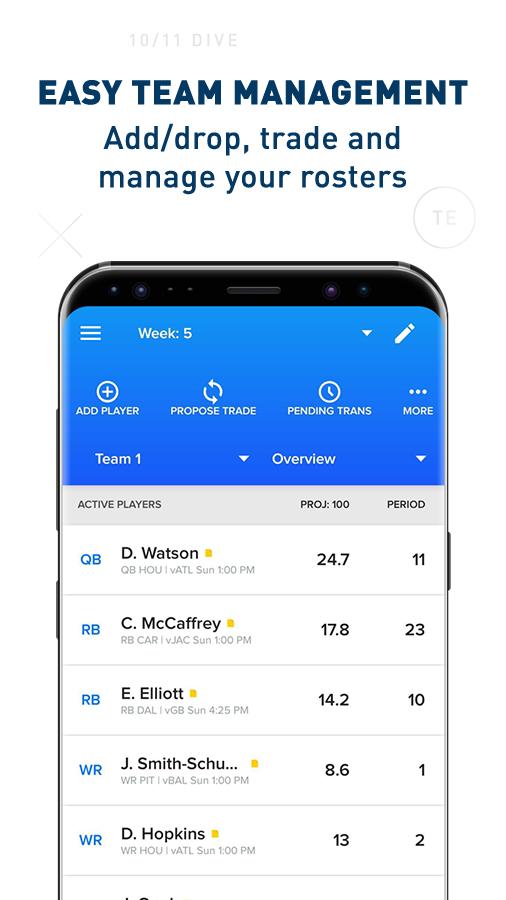 CBS Sports Fantasy 4.19.6+210326 Screenshot 4
