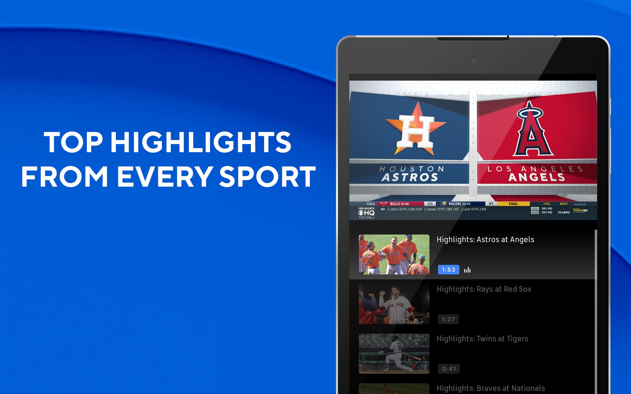 CBS Sports App - Scores, News, Stats & Watch Live 10.21.2 Screenshot 13