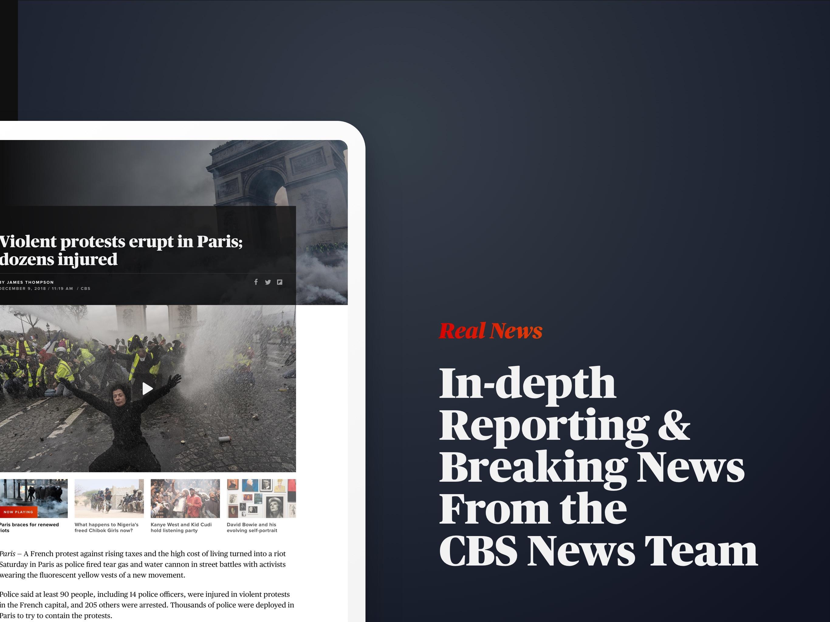 CBS News Live Breaking News 4.1.8 Screenshot 12