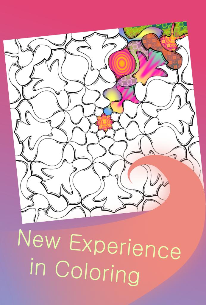 Color Surreal Mandala - Adult Coloring Book 1.0008 Screenshot 1