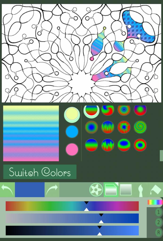 Color Surreal Mandala - Adult Coloring Book 1.0008 Screenshot 10