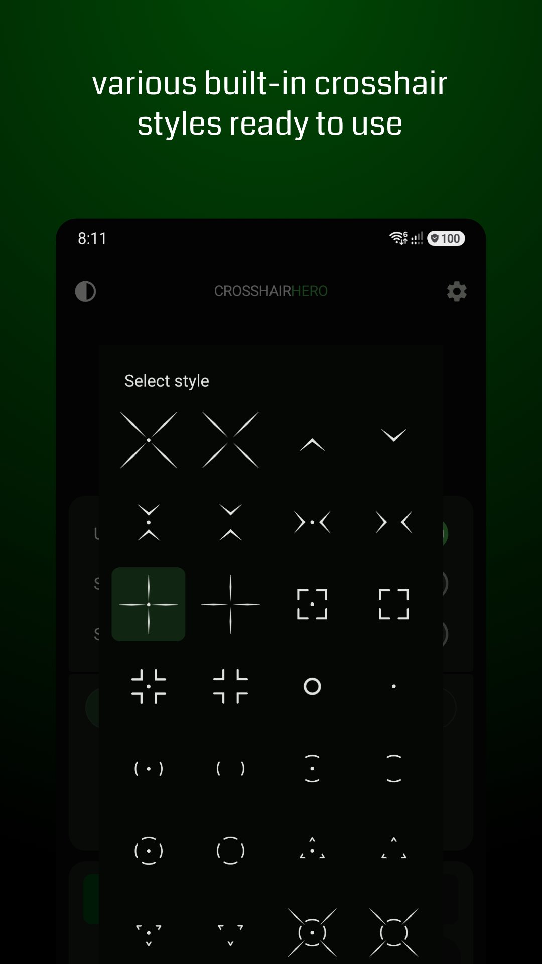 Crosshair Hero 11.1 Screenshot 2