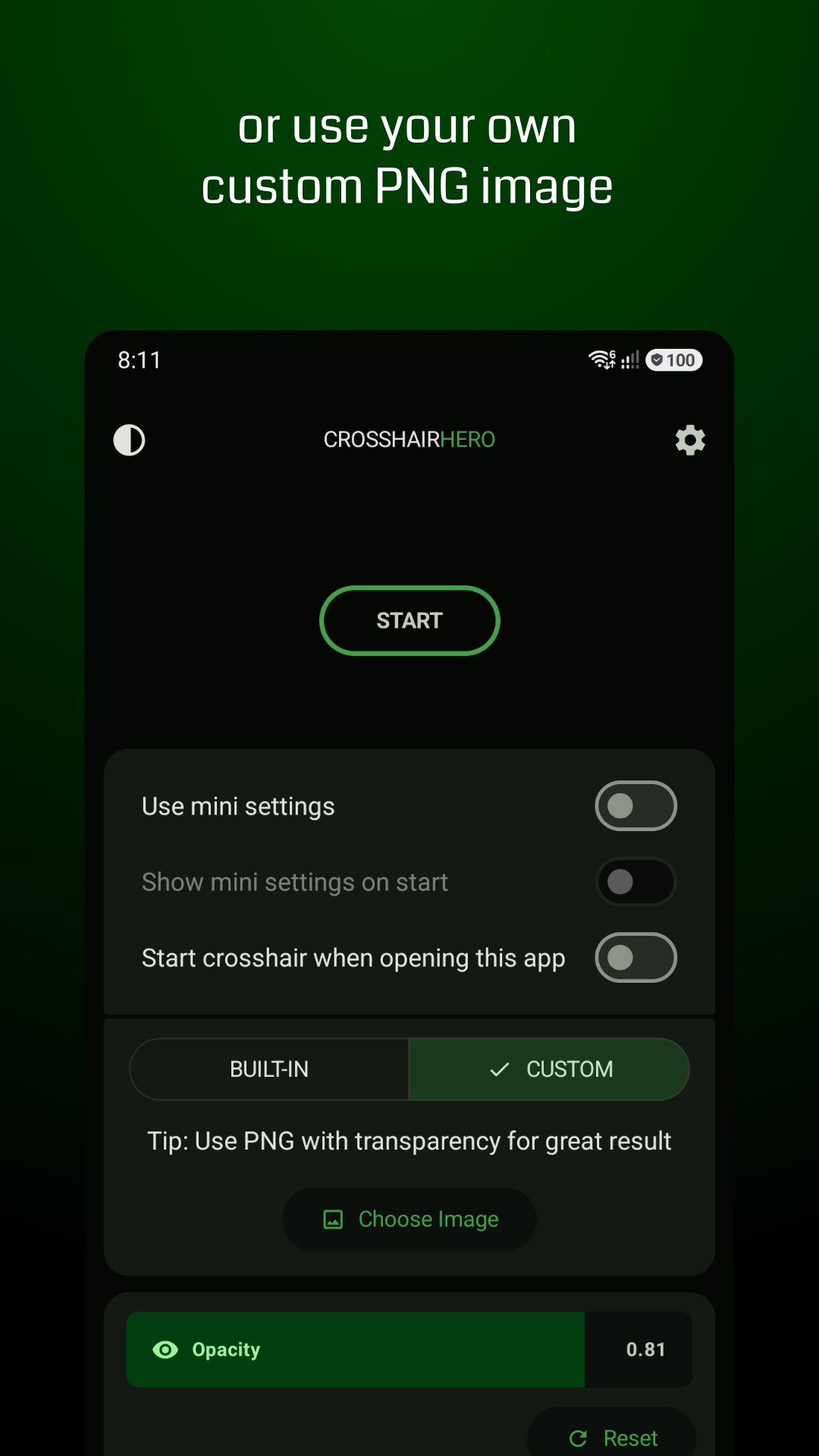 Crosshair Hero 11.1 Screenshot 4