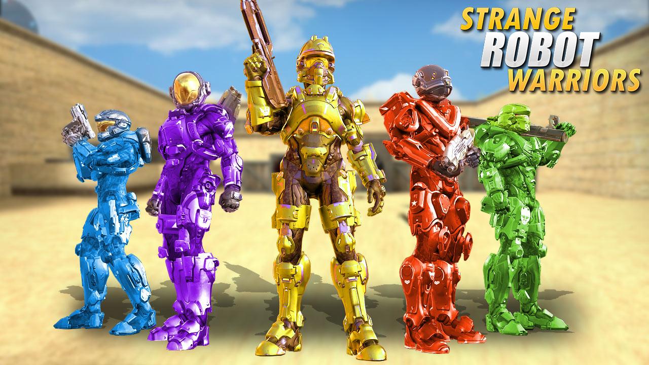 Strange Robot Warriors: New Legacy battlegrounds 1.0.1 Screenshot 4