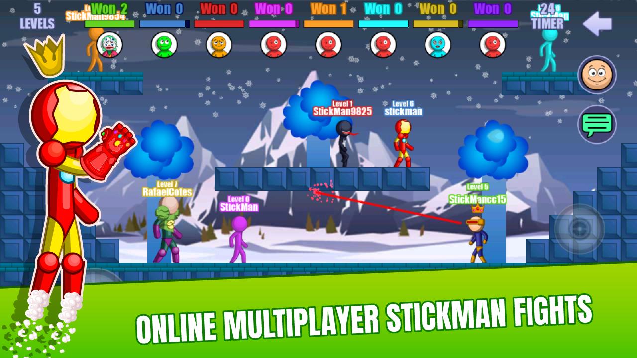 Stick Fight Online: Multiplayer Stickman Battle 2.0.30 Screenshot 1