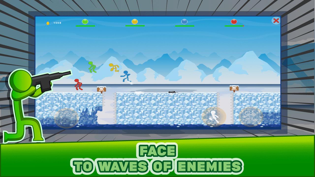 Stickman Heroes: Epic Game Mobile - Warrior Fight 1.0.3 Screenshot 3