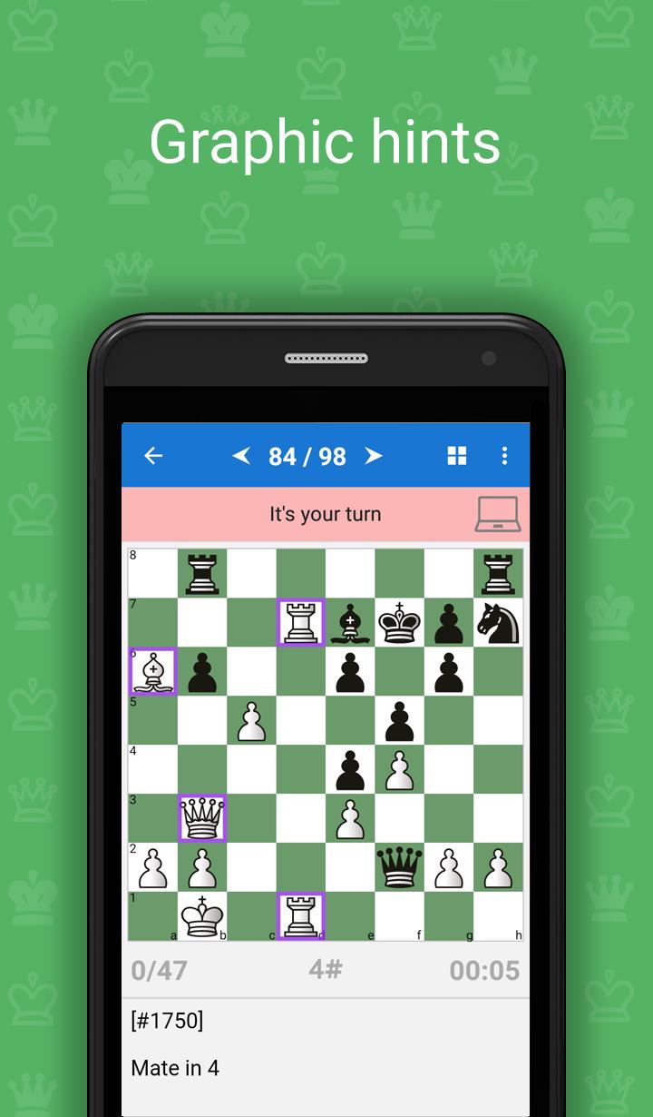 Mate in 3-4 (Chess Puzzles) 1.3.10 Screenshot 2