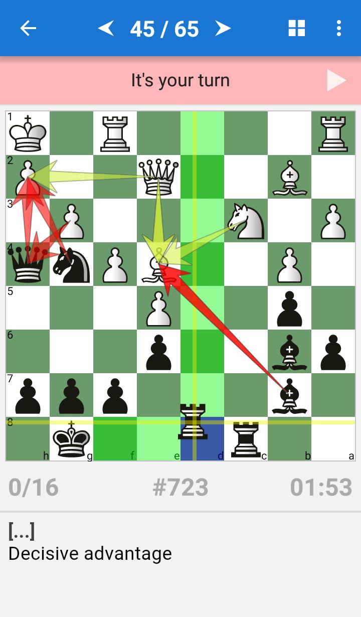 Chess Tactics Art (1400-1600 ELO) 1.3.5 Screenshot 1