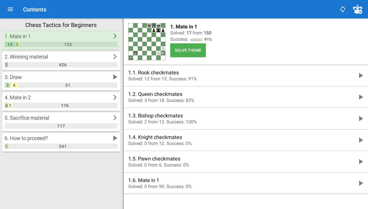 Chess Tactics for Beginners 1.3.5 Screenshot 7