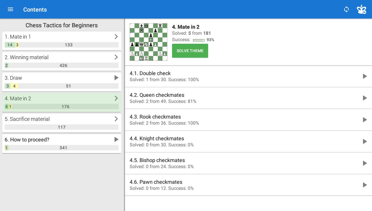 Chess Tactics for Beginners 1.3.5 Screenshot 8