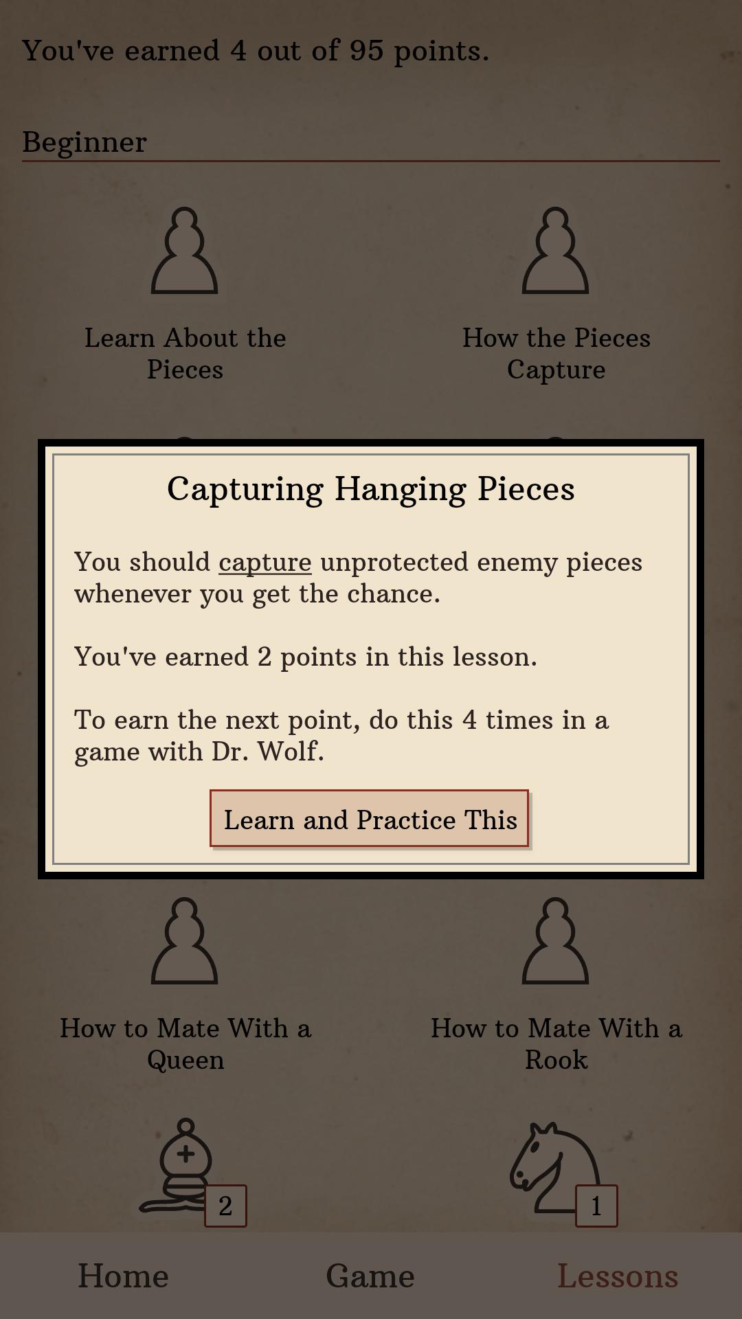 Learn Chess with Dr. Wolf 1.10 Screenshot 5