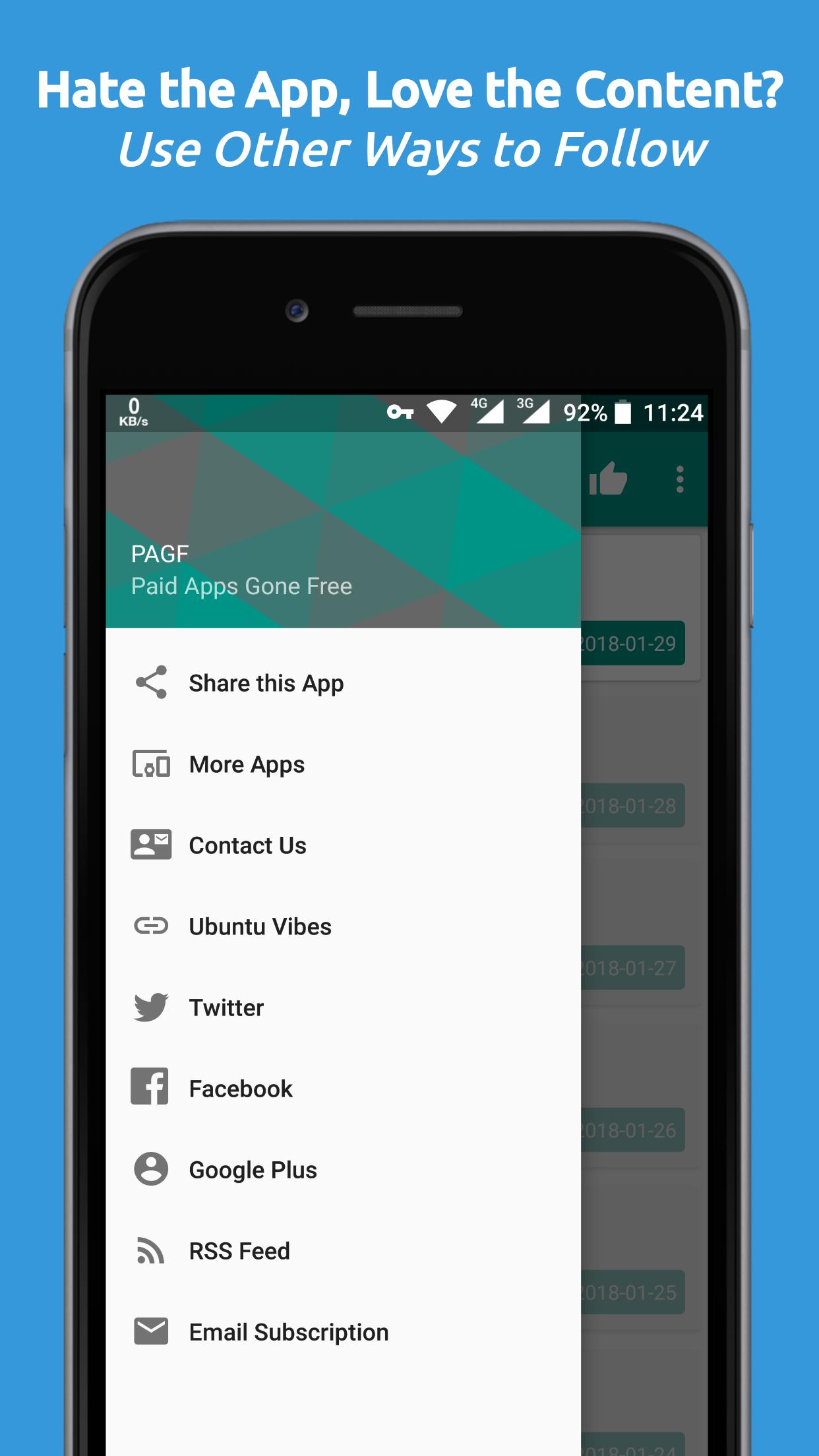 Paid Apps Gone Free - PAGF (Beta) 1.2.6 Screenshot 6