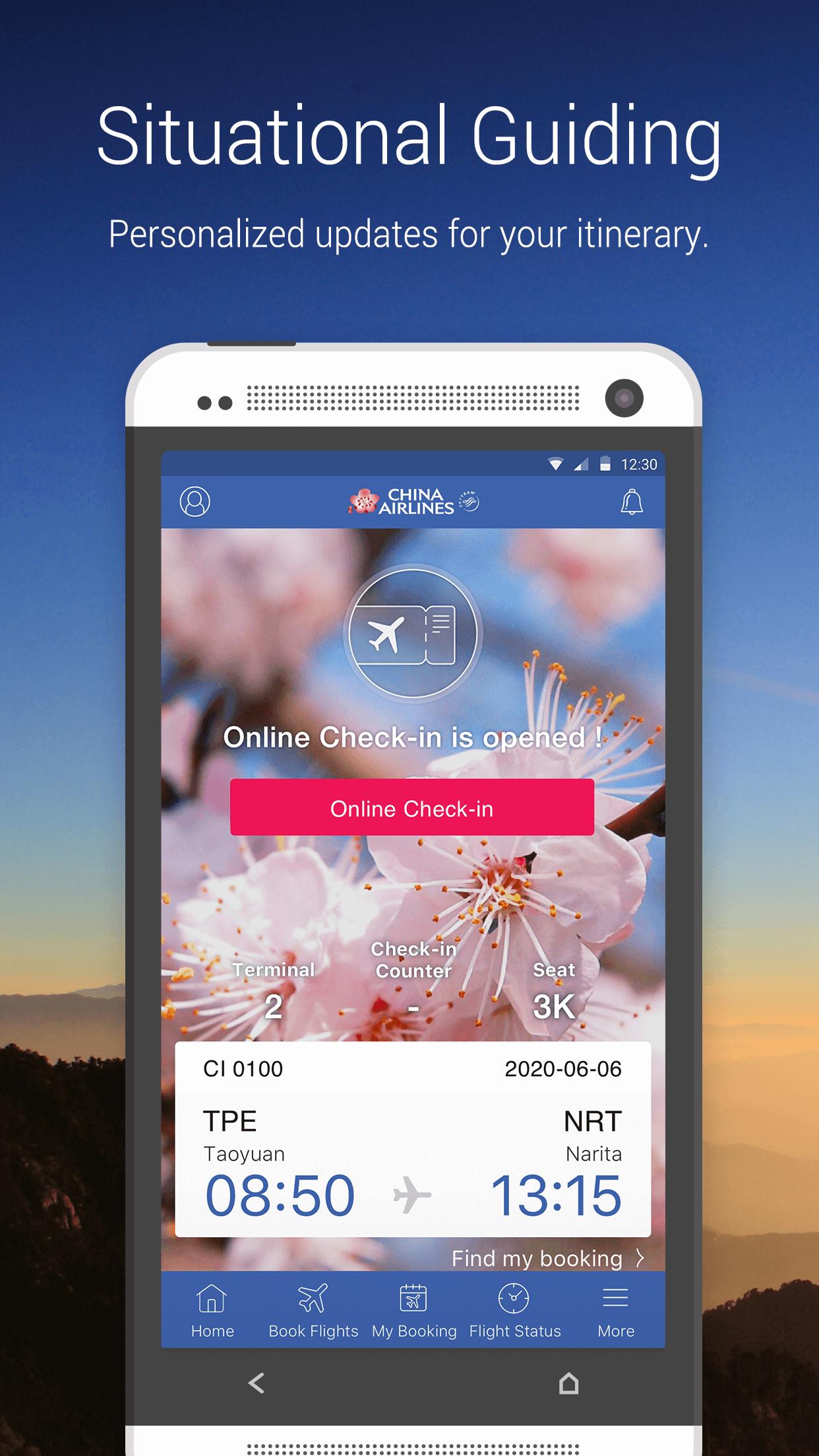 China Airlines App 1.0.59 Screenshot 2