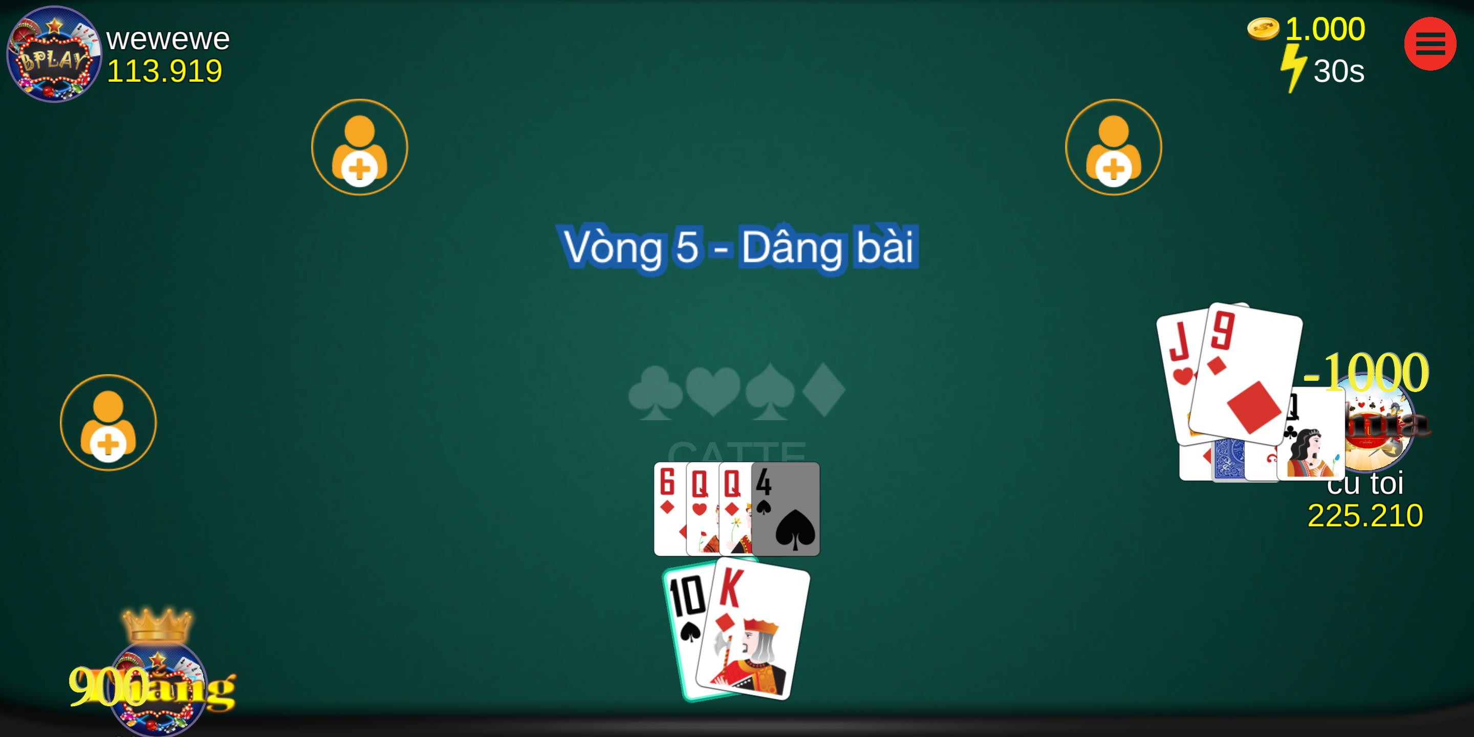 Bplay : Đánh bài giải trí doi thuong 1.1.10 Screenshot 8