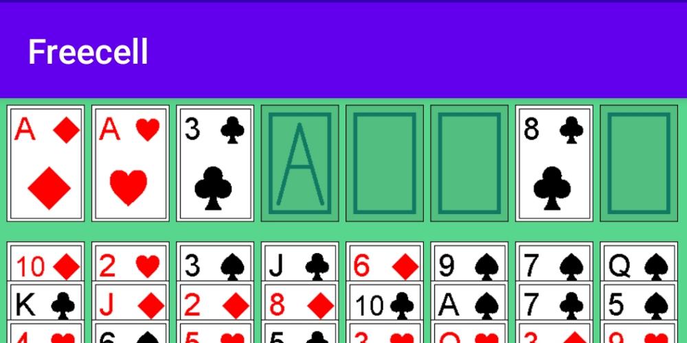 Freecell solitare 카드 게임 0.1105.TI3.4 Screenshot 2