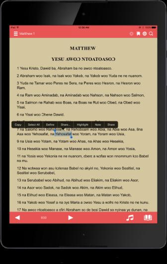 Twi Bible Audio 1.0.1.62 Screenshot 15