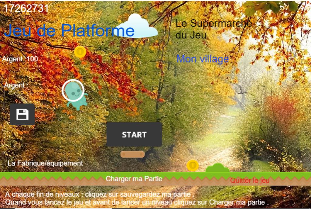 Jeu de Plateforme  2D 2.0.7.3G Screenshot 3