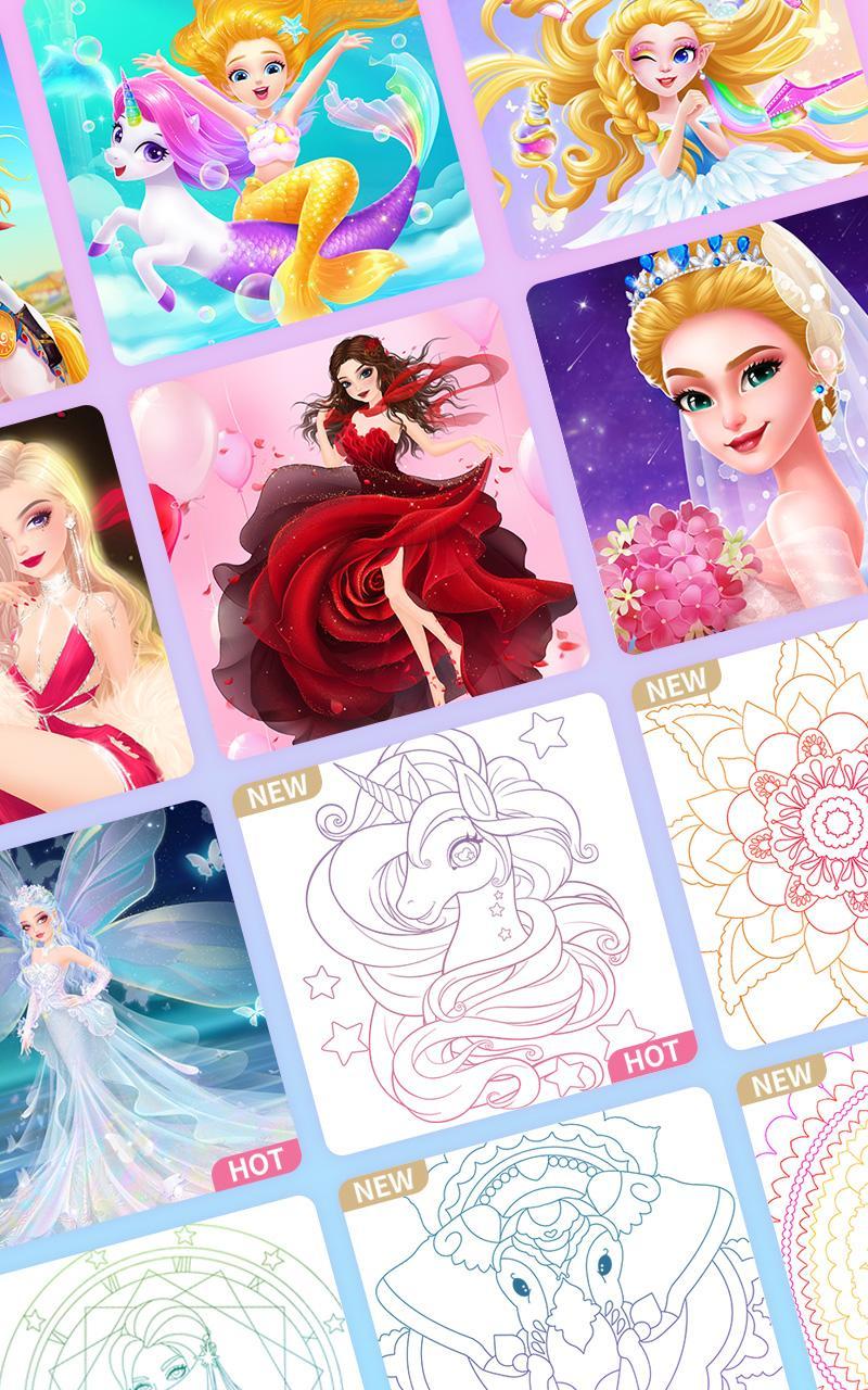 Princess Color by Numbers 1.0.2 Screenshot 12