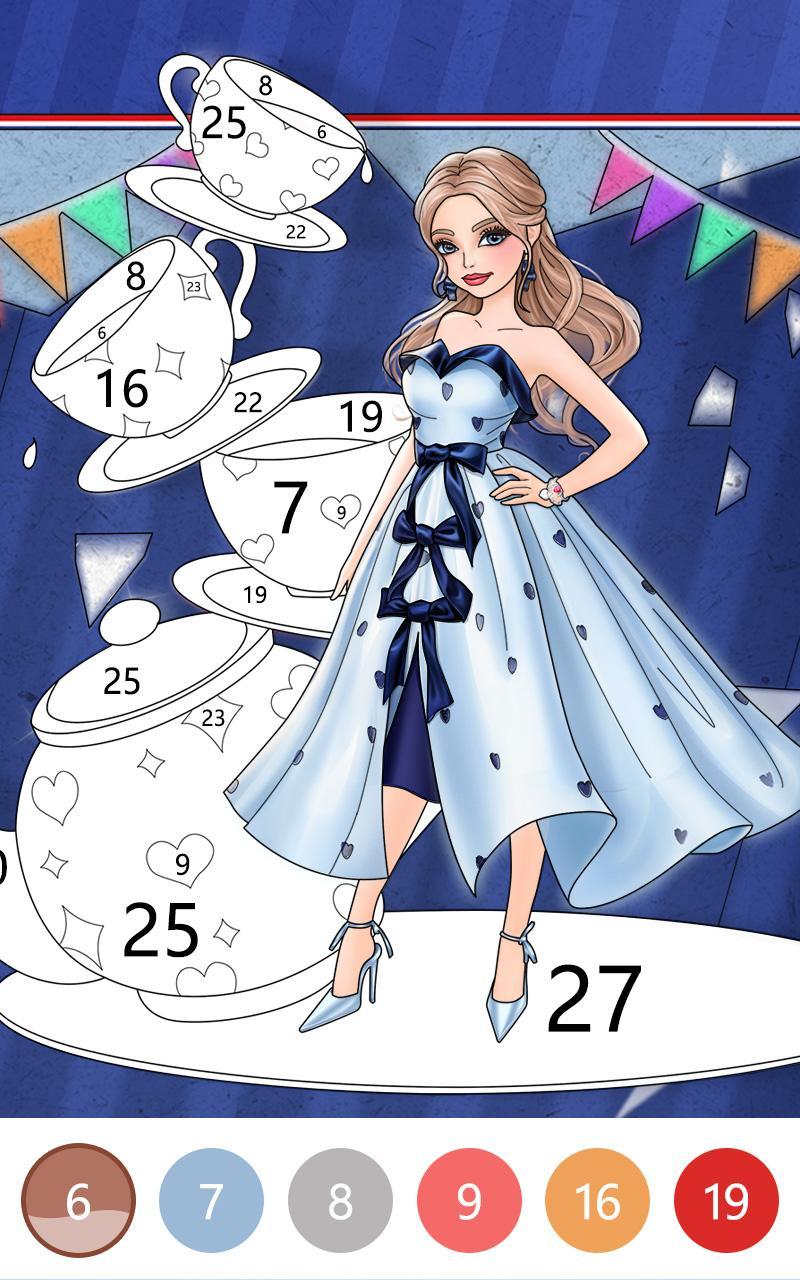 Princess Color by Numbers 1.0.2 Screenshot 5
