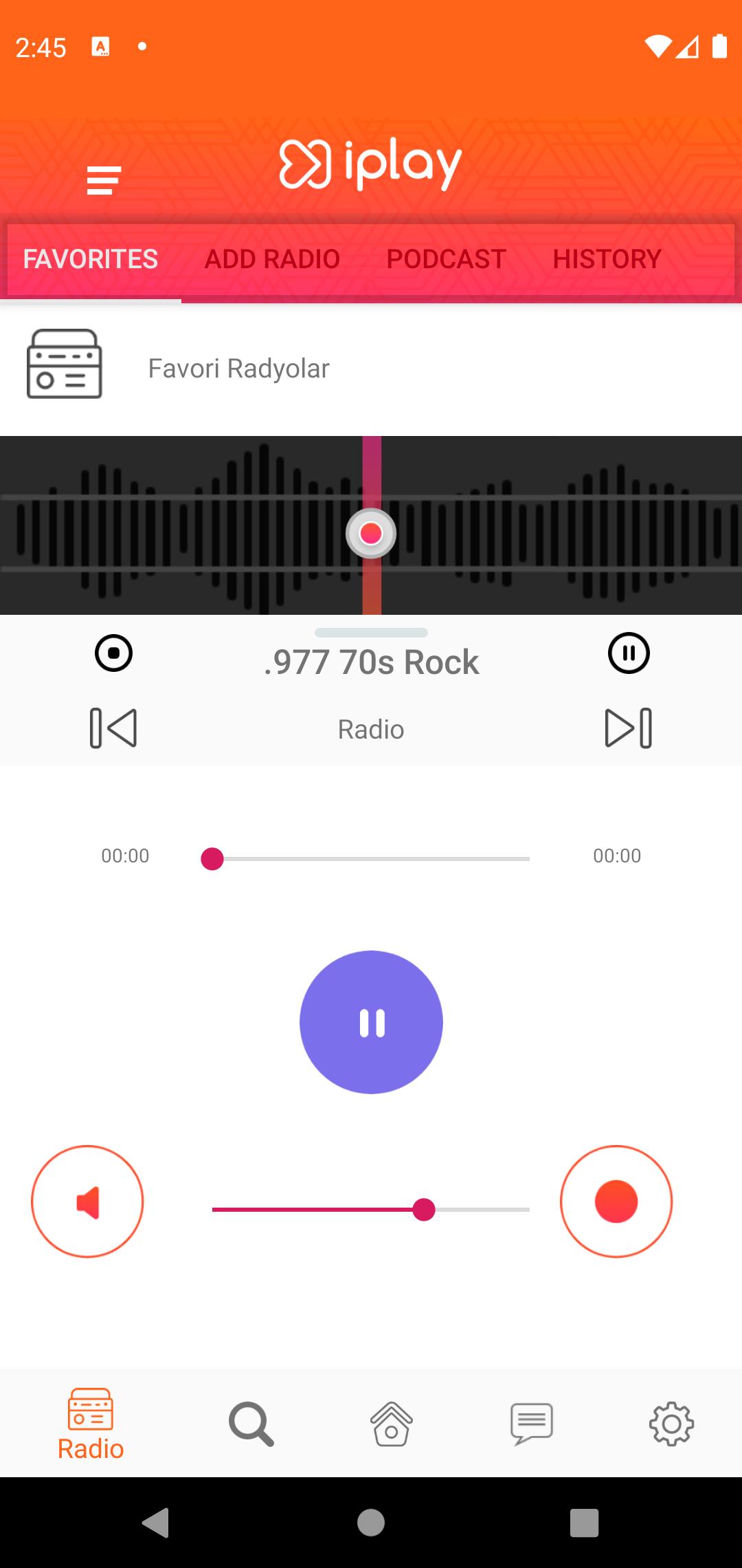 iPlay Music Radio Video Player 1.4 Screenshot 2