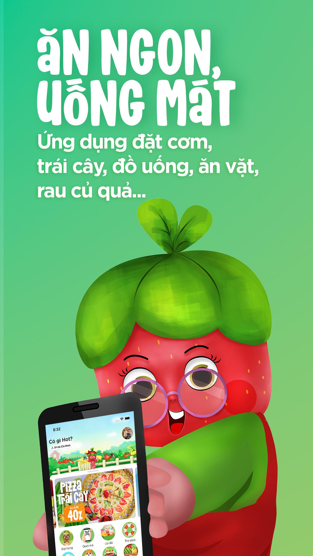 Cimi App - Cơm, trái cây, đồ ăn vặt 14.1.1 Screenshot 1