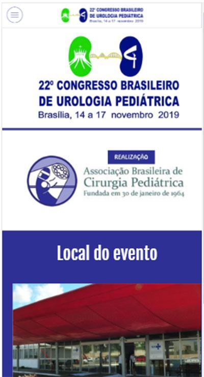 22º Congresso Brasileiro de Urologia Pediátrica 1.5 Screenshot 1