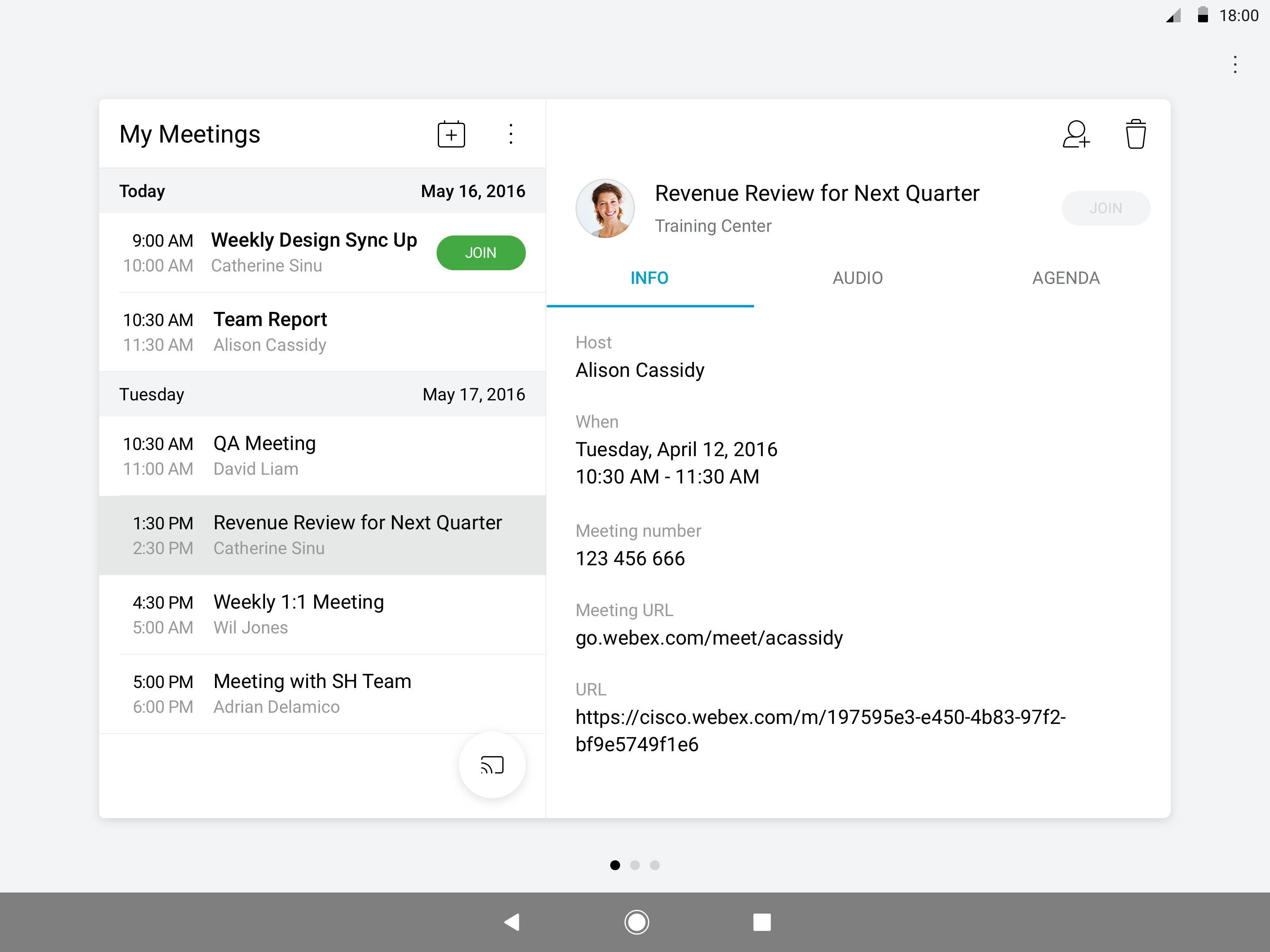 Cisco Webex Meetings 40.11.0 Screenshot 7