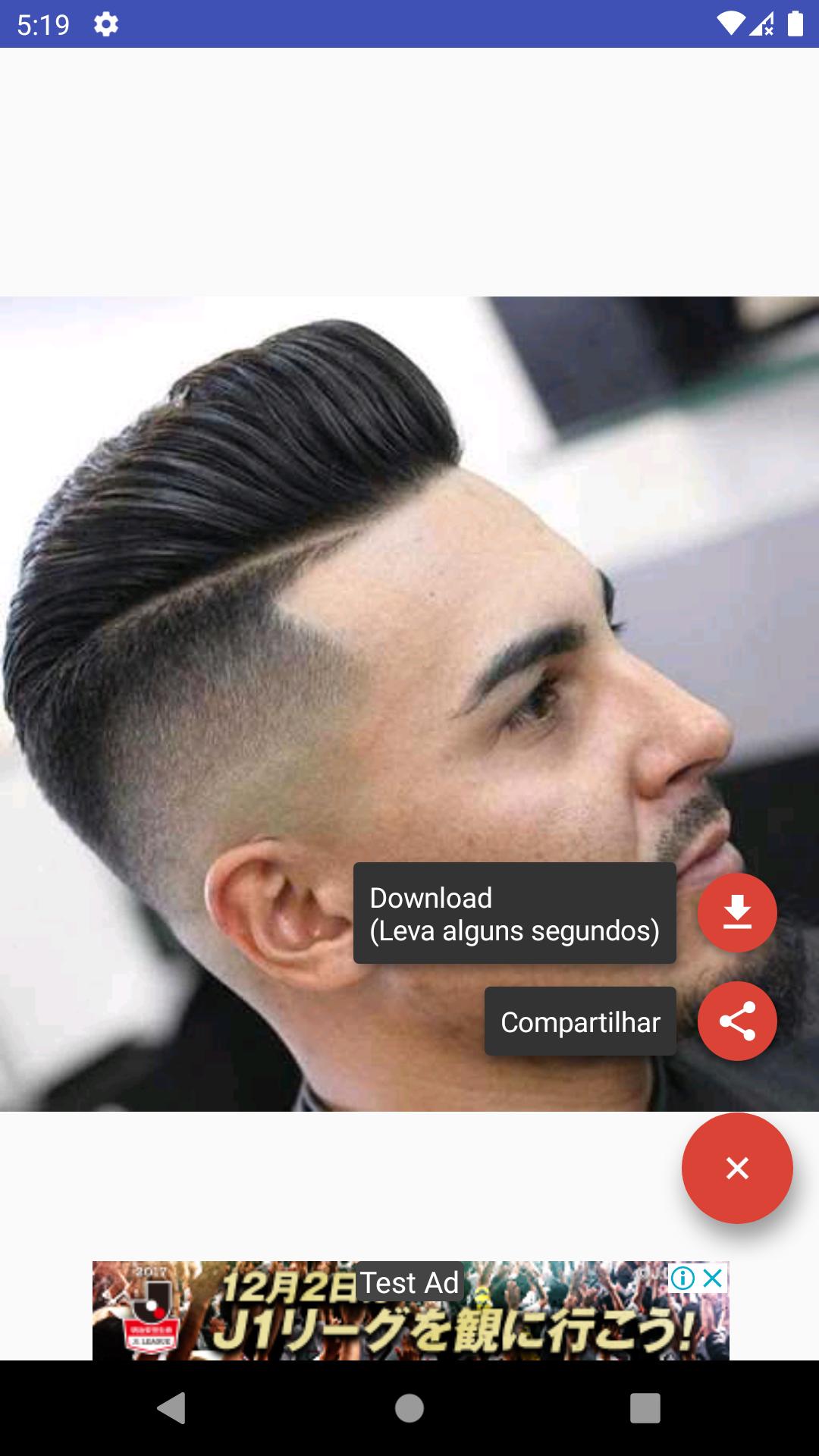 Cortes de cabelo masculino 2021 da moda haircuts 1.0 Screenshot 6