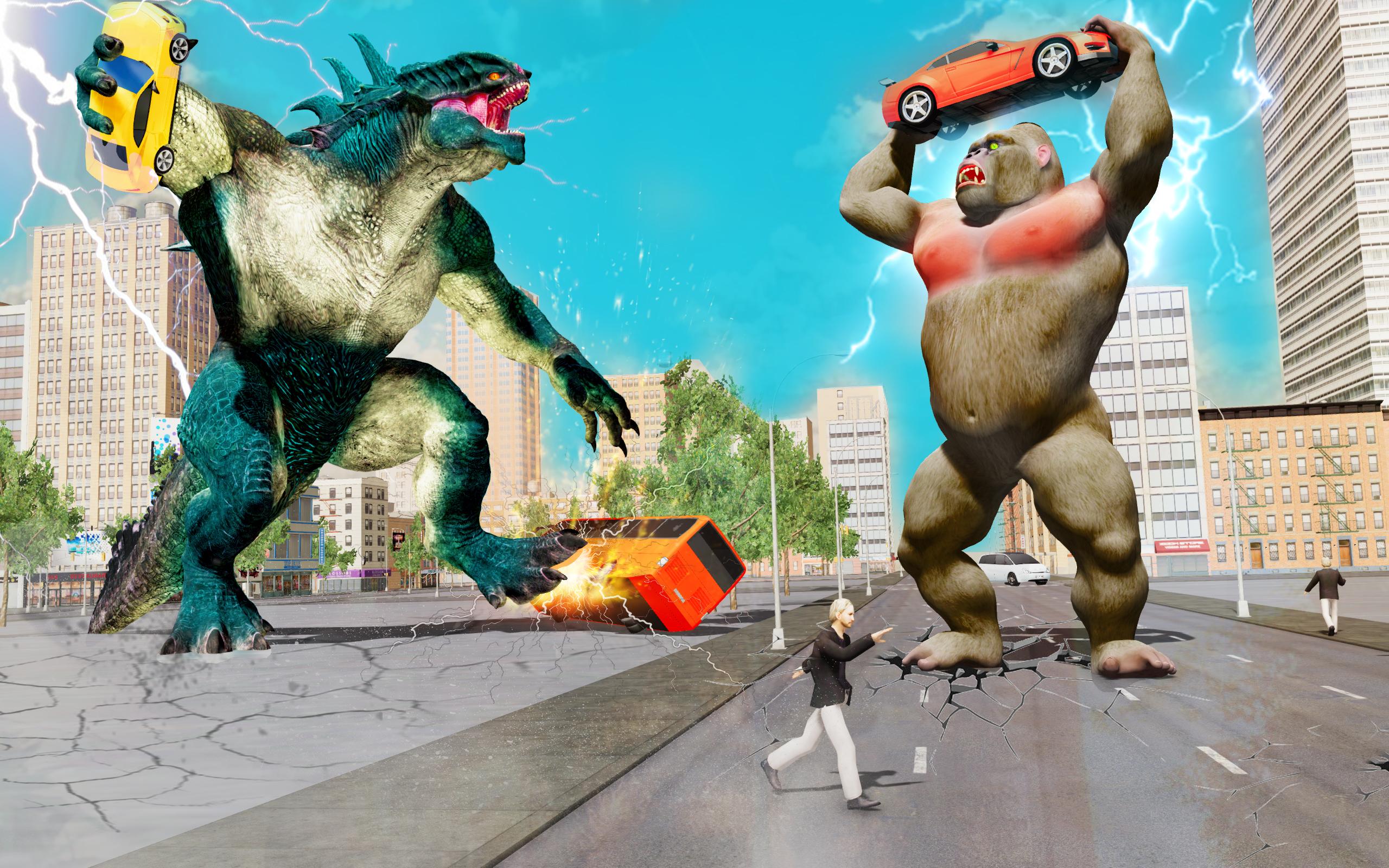 Angry Gorilla evolution : hit and city smash 1.0 Screenshot 1