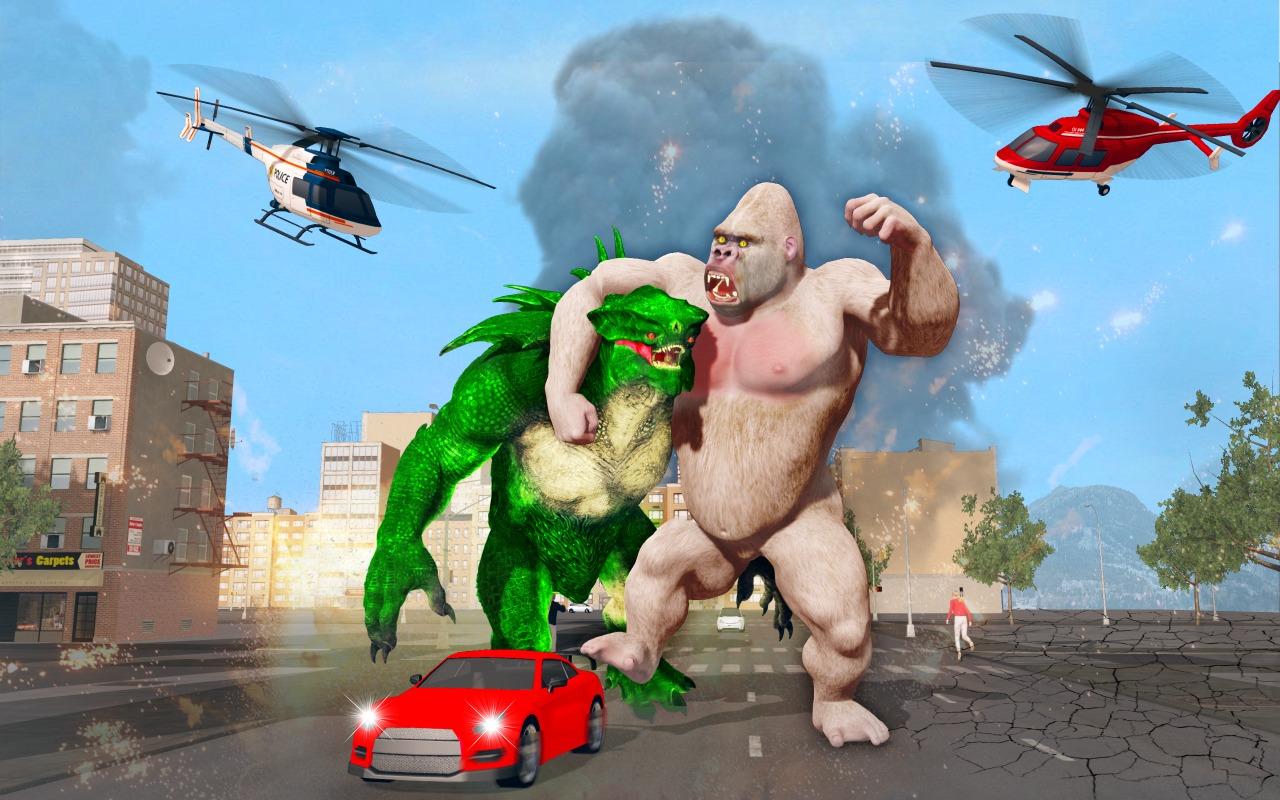 Angry Gorilla evolution : hit and city smash 1.0 Screenshot 2