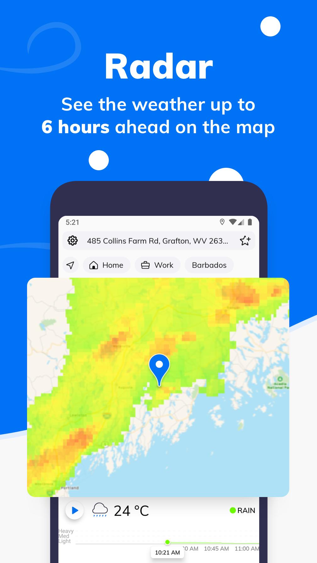 Weather by Tomorrow 1.18.3 Screenshot 2