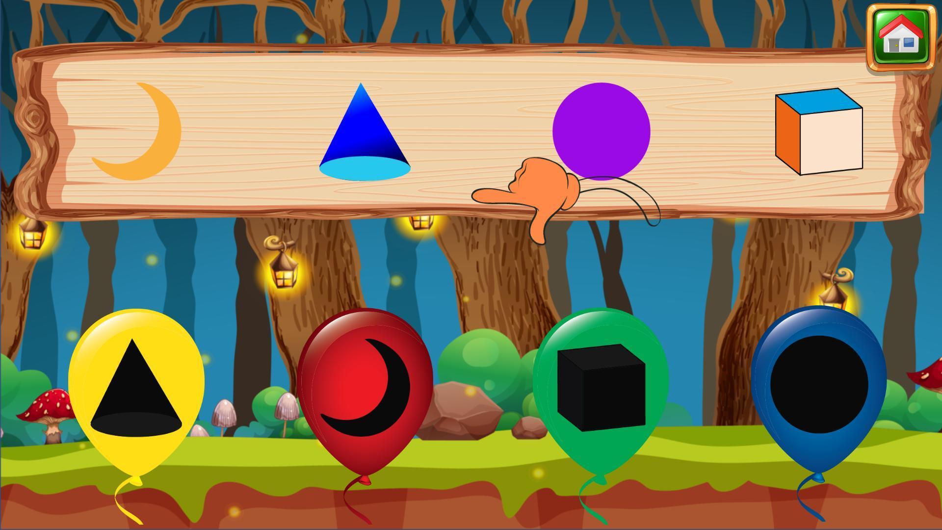 Educational Balloons Alphabet Numbers Shapes 2.8 Screenshot 8